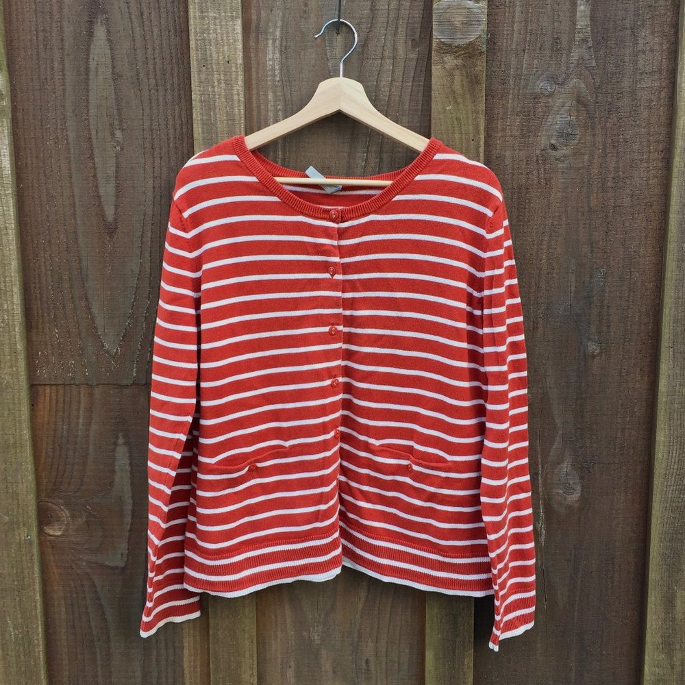 Striped Hanna Andersson Cardigan
